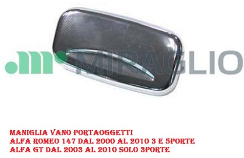 Maniglia vano portaoggetti