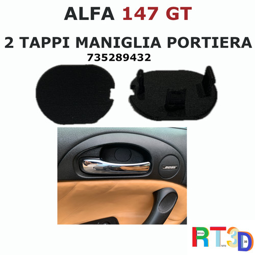Tappi maniglia portiera alfa - maniglia,